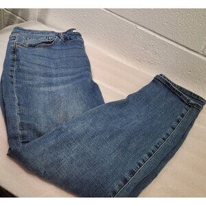 Pistola Skinny Blue Jeans Denim High Rise Stretch Style P67317MTW-GUT Plus 18W